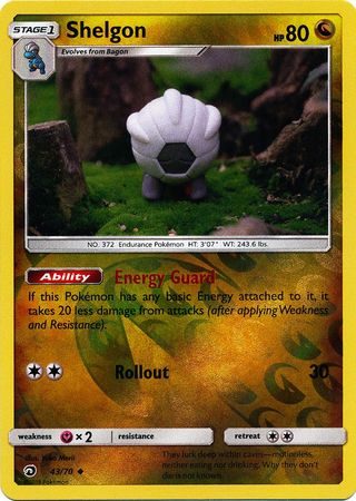 Shelgon - 43/70 - Reverse