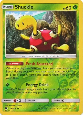 Shuckle - 16/214 - Reverse