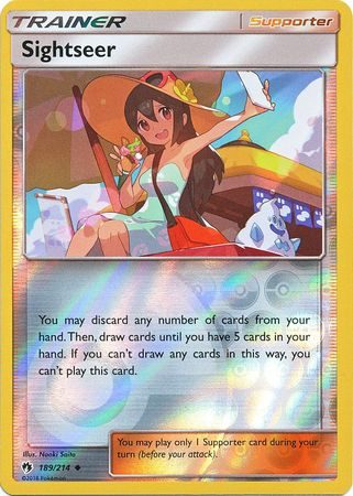 Sightseer - 189/214 - Reverse