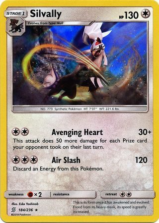 Silvally – 184/236 (Holo)