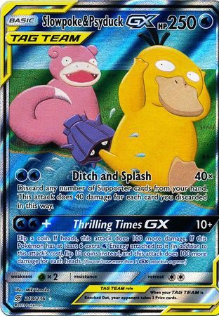 Slowpoke & Psyduck GX - 218/236