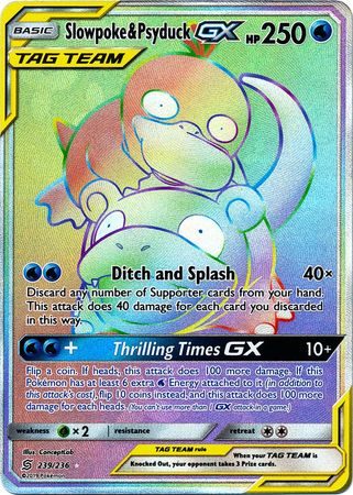 Slowpoke & Psyduck GX – 239/236