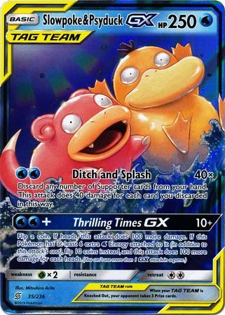 Slowpoke & Psyduck GX – 35/236