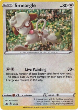 Smeargle - 15/15 (Holo) - McDonald's Promo - Pokemon McDonald's Collection 2022