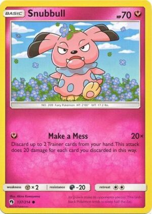 Snubbull - 137/214