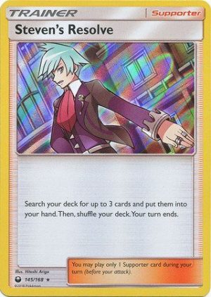 Steven's Resolve - 145/168 (Holo)