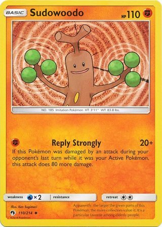 Sudowoodo - 110/214
