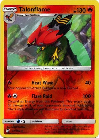 Talonflame – 32/236 – Reverse