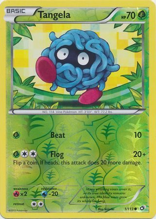 Tangela - 1/113 - Reverse