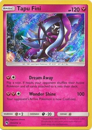 Tapu Fini - 151/214 (Holo)