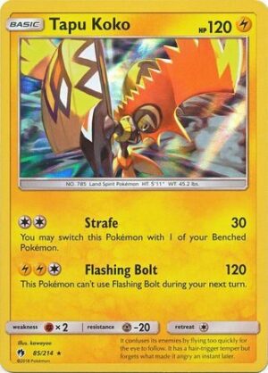 Tapu Koko - 85/214 (Holo)