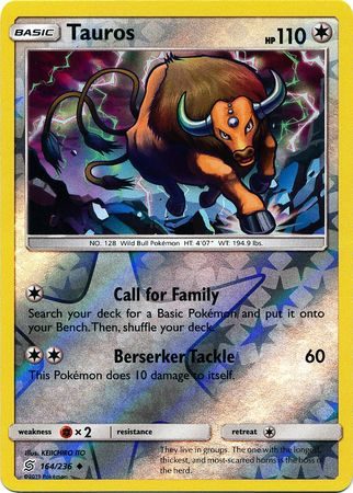 Tauros – 164/236 – Reverse