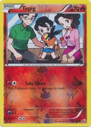 Tepig - 25/113 - Reverse