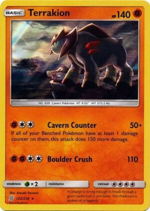 Terrakion - 122/236 (Holo)
