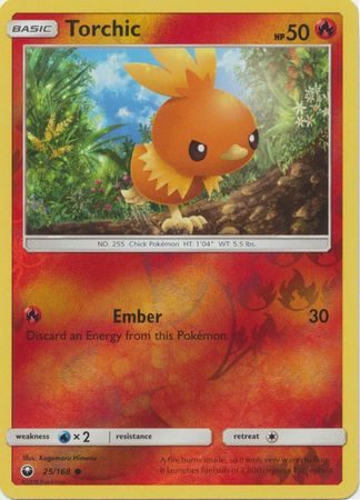 Torchic - 25/168 - Reverse