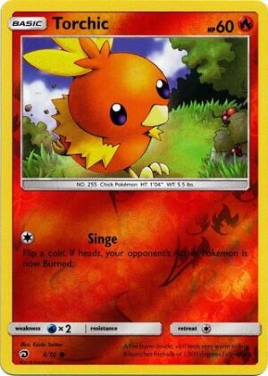 Torchic - 4/70 - Reverse