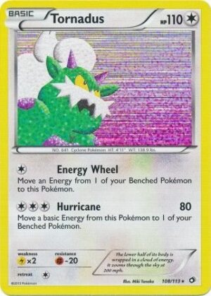 Tornadus - 108/113 (Holo)