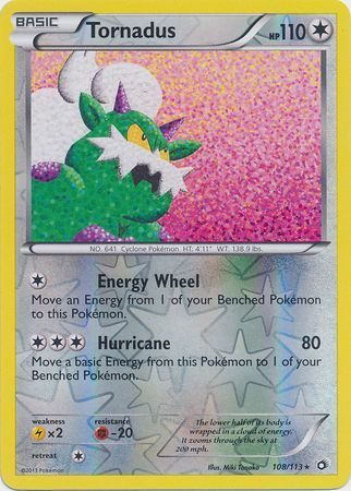 Tornadus - 108/113 - Reverse
