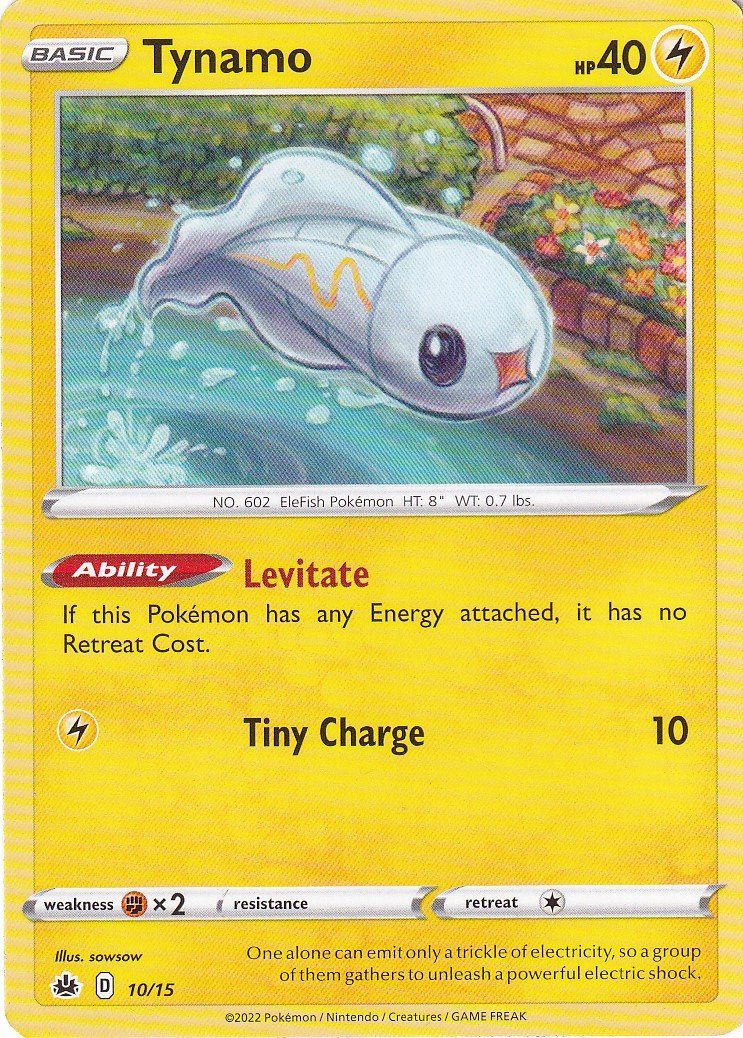 Tynamo - 10/15 - McDonald's Promo - Pokemon McDonald's Collection 2022