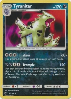 Tyranitar - 87/168 - Reverse