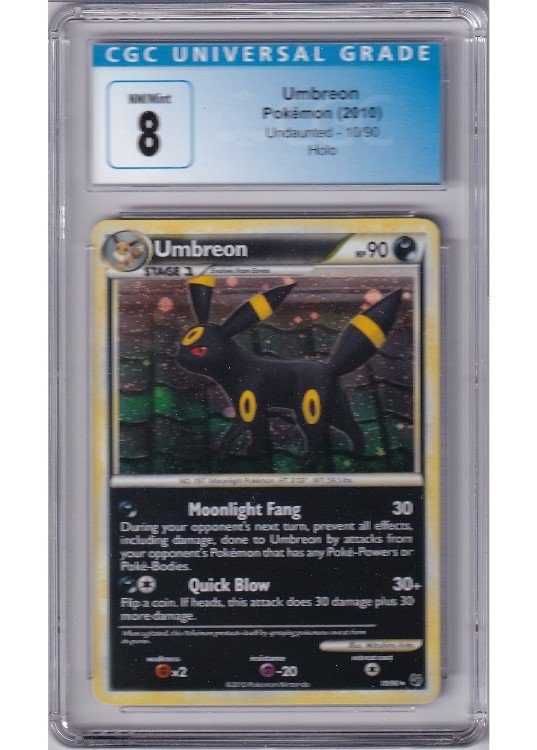 Umbreon GX 10/90 CGC 8