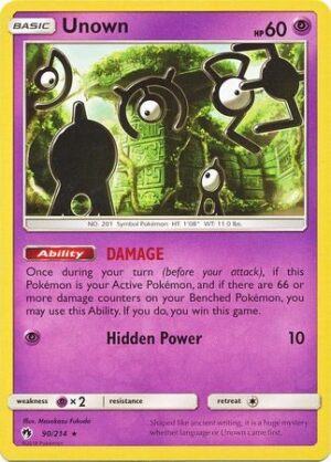 Unown - 90/214
