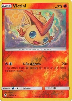 Victini - 49/214 - Reverse