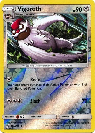 Vigoroth – 169/236 – Reverse