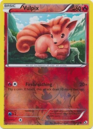 Vulpix - 20/113 - Reverse