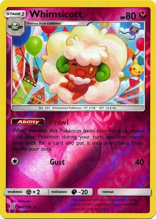 Whimsicott - 144/236 - Reverse