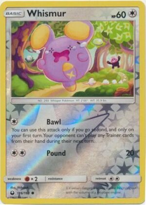 Whismur - 116/168 - Reverse