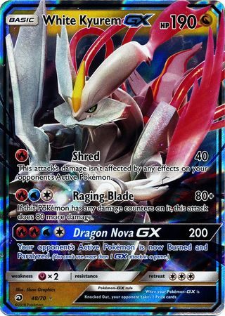 White Kyurem-GX - 48/70