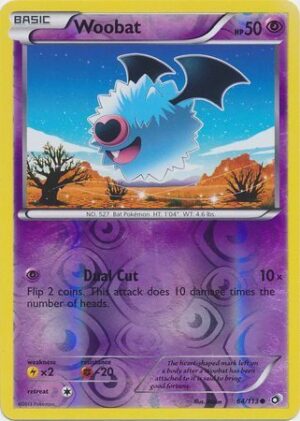 Woobat - 64/113 - Reverse