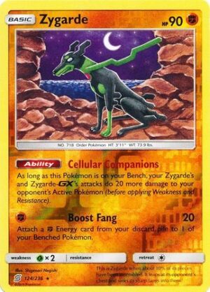 Zygarde - 124/236 - Reverse