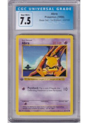 Abra 43/102 1st Edition CGC 7.5