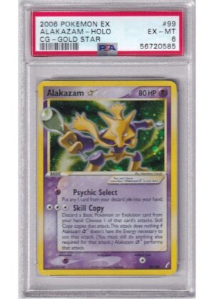 Alakazam * 99/100 PSA 6