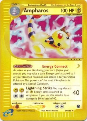 Ampharos - 34/165 - Reverse