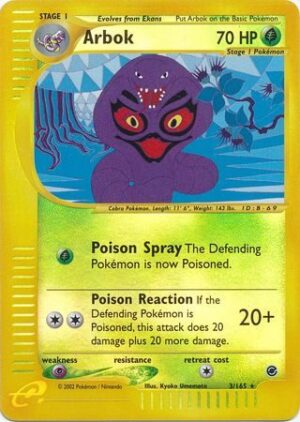 Arbok - 3/165 - Reverse
