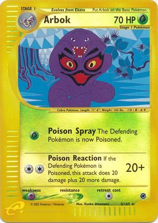 Arbok - 3/165 - Reverse