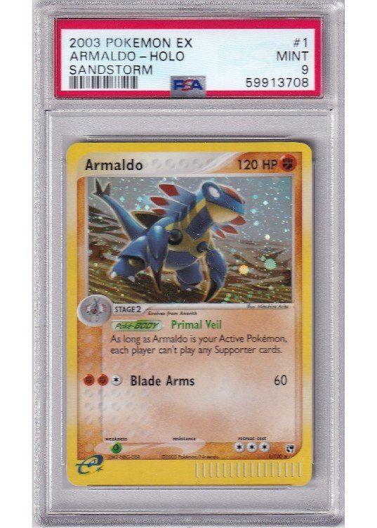 Armaldo 1/100 PSA 9