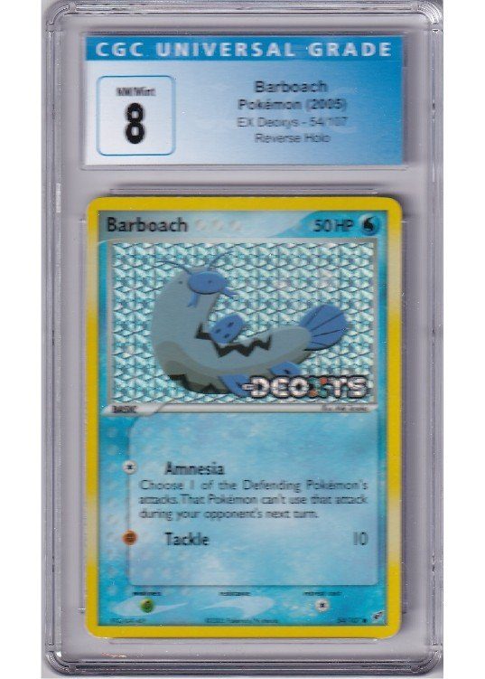 Barboach 54/107 Reverse Foil CGC 8