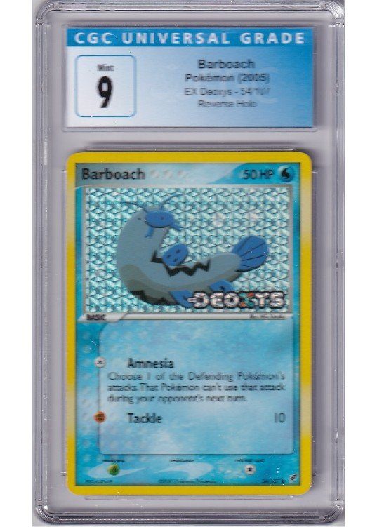 Barboach 54/107 Reverse Foil CGC 9