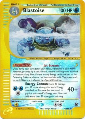 Blastoise - 4/165 - Reverse