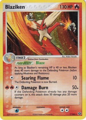 Blaziken - 1/106 (Holo)