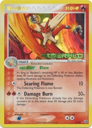 Blaziken - 1/106 - Reverse