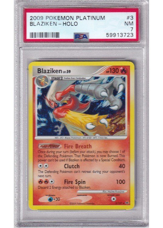 Blaziken 3/127 PSA 7