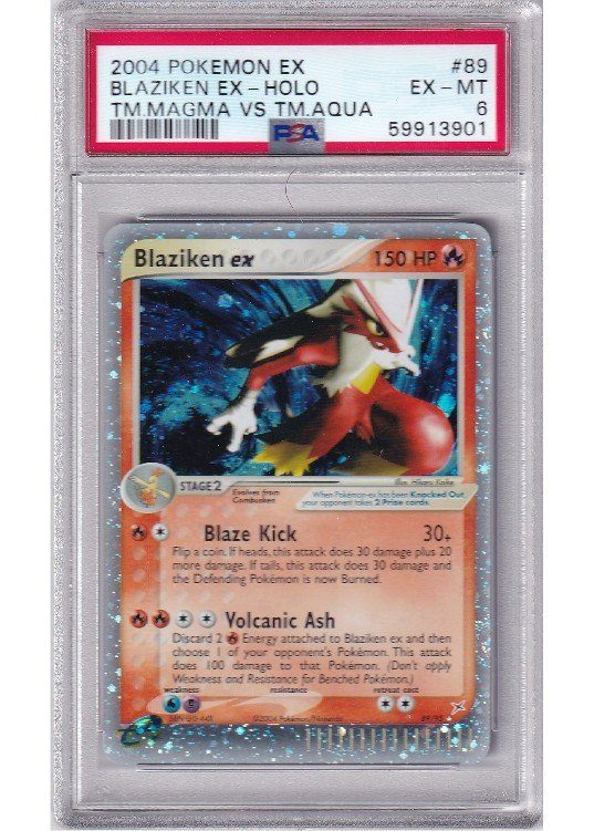 Blaziken ex 89/95 PSA 6