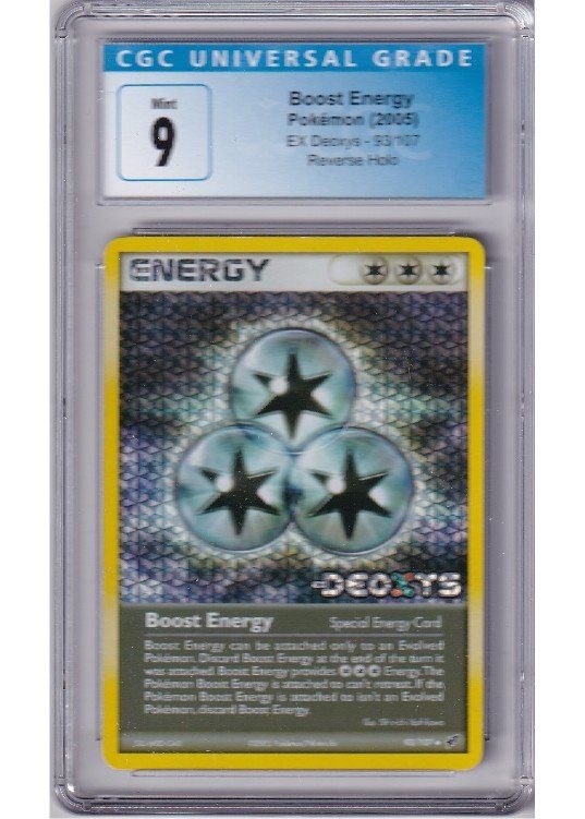 Boost Energy 93/107 Reverse Foil CGC 9