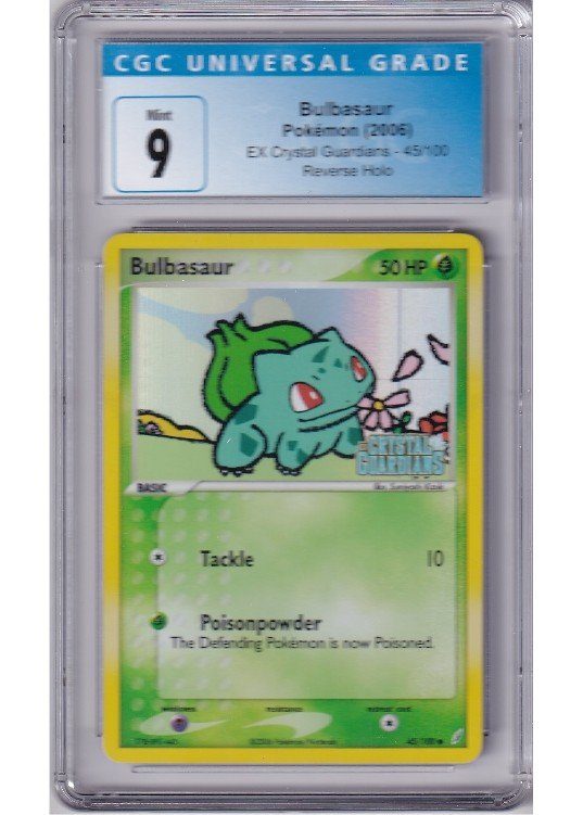 Bulbasaur 45/100 Reverse Foil CGC 9
