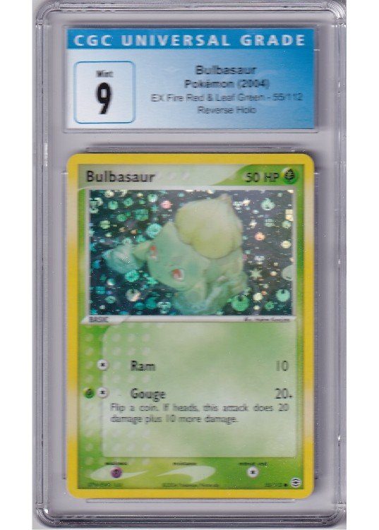 Bulbasaur 55/112 Reverse Foil CGC 9